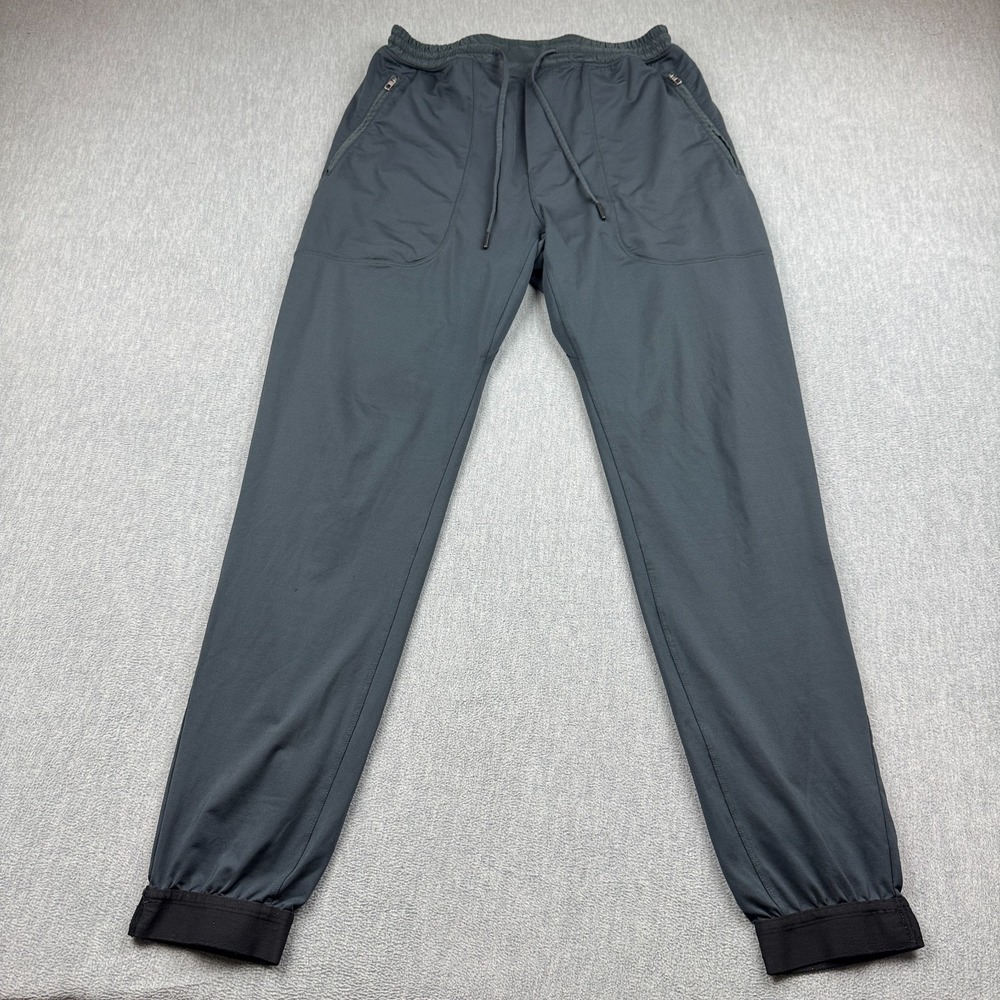 Lululemon Pants Men Medium Gray ABC Jogger 32" Stretch Gym Drawstring Athletic